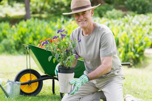 User adjusting cookie preferences for Landscaping Haringey